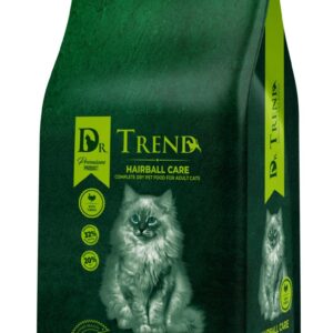 DR. TREND FOR ADULT CATS HAIRBALL CARE 15 KG – ХРАНА ЗА КОТКИ ПРОТИВ КОСМЕНИ ТОПКИ