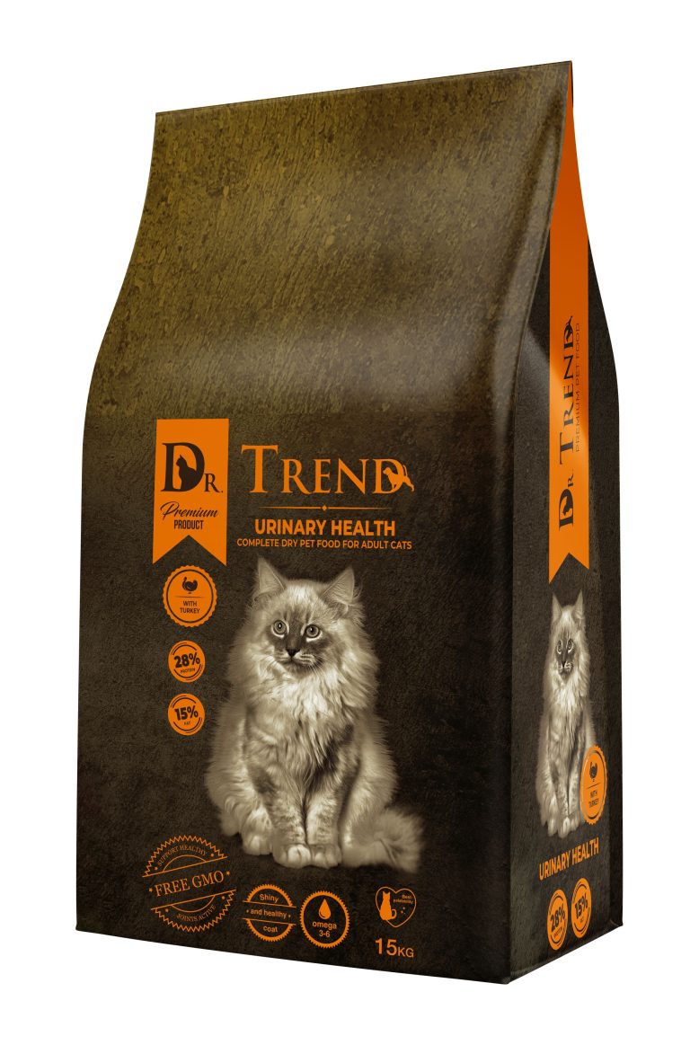 DR. TREND FOR ADULT CATS URINARY HEALTH 15 KG – ХРАНА ЗА КОТКИ УРИНАРНА ГРИЖА