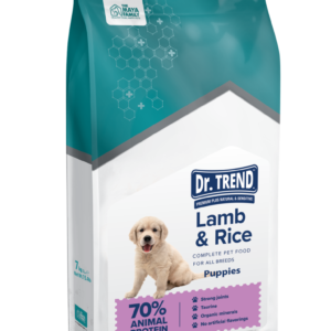 DR. TREND PUPPY LAMB 7 KG – Храна за подрастващи кученца от дребни породи с агнешко и ориз