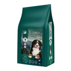 DR. TREND FOR PUPPIES LARGE BREEDS WITH TURKEY 15 KG – Суха храна за подрастващи кученца от едри породи с пуешко15 кг.
